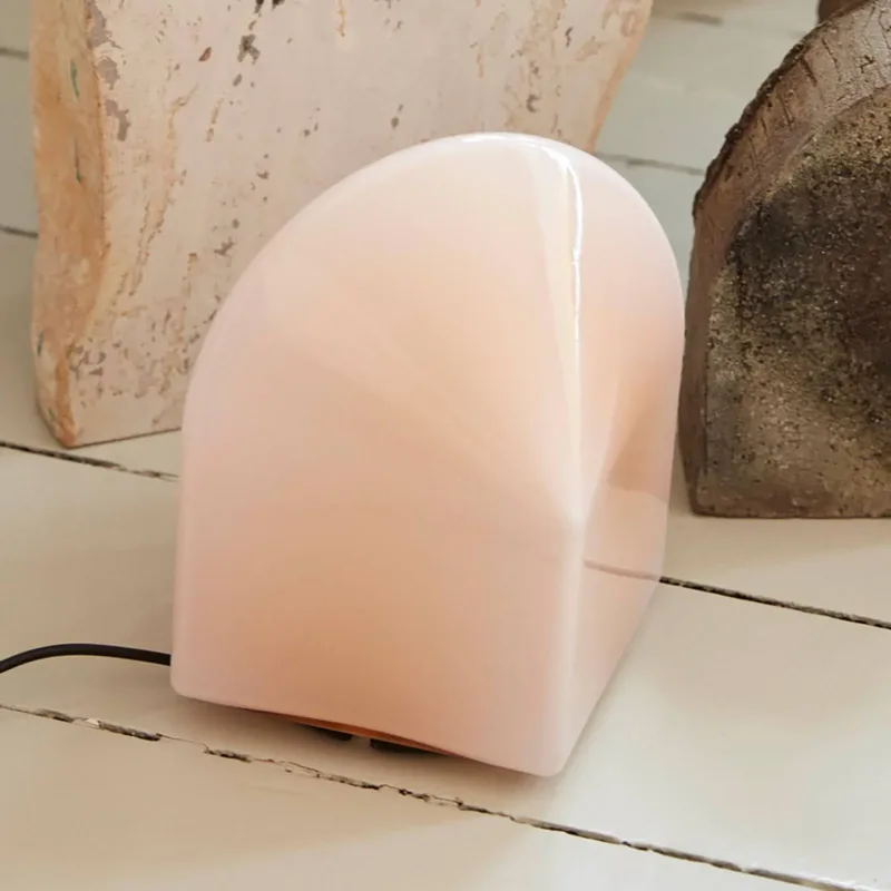 Parade LED tafellamp Blush Hoogte 16 cm de HAY en Rose – photo du produit