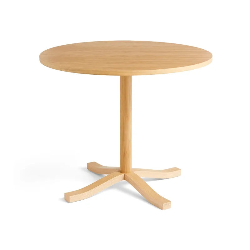 Pastis Table Esstisch Ø90 Lacquered oak by HAY – product photo