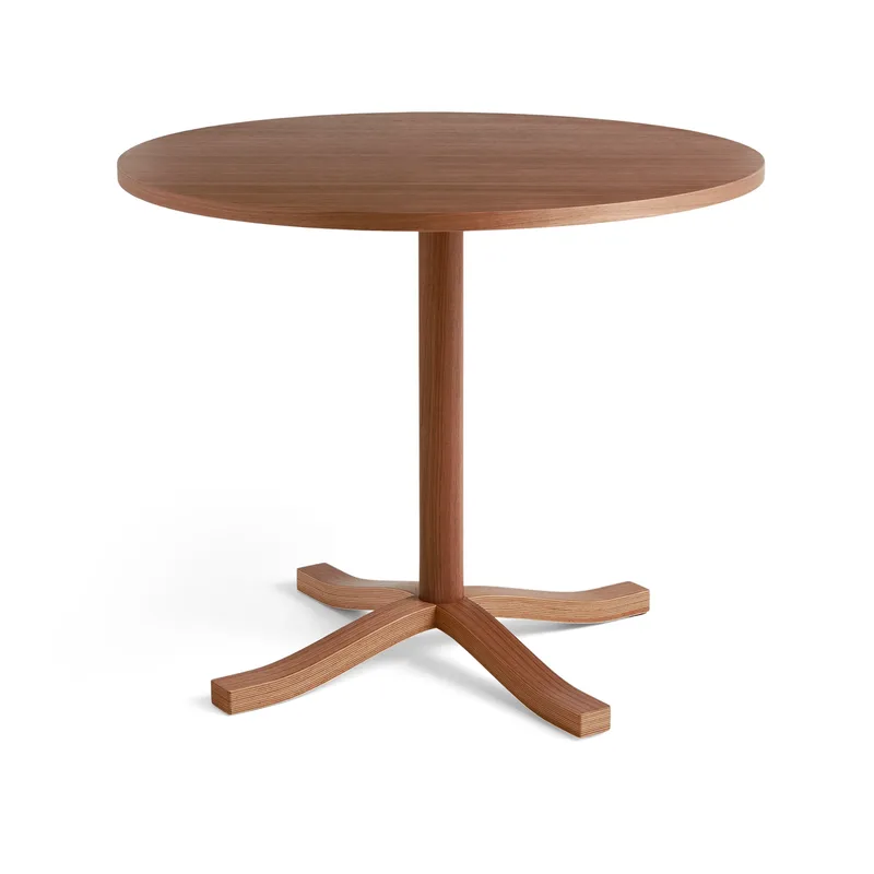 Pastis Table Esstisch Ø90 Lacquered walnut by HAY – product photo