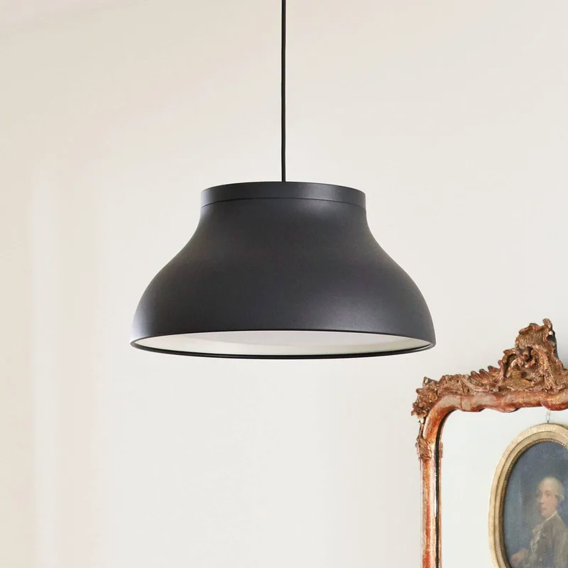 PC M hanglamp met diffusor by HAY in Black – product photo