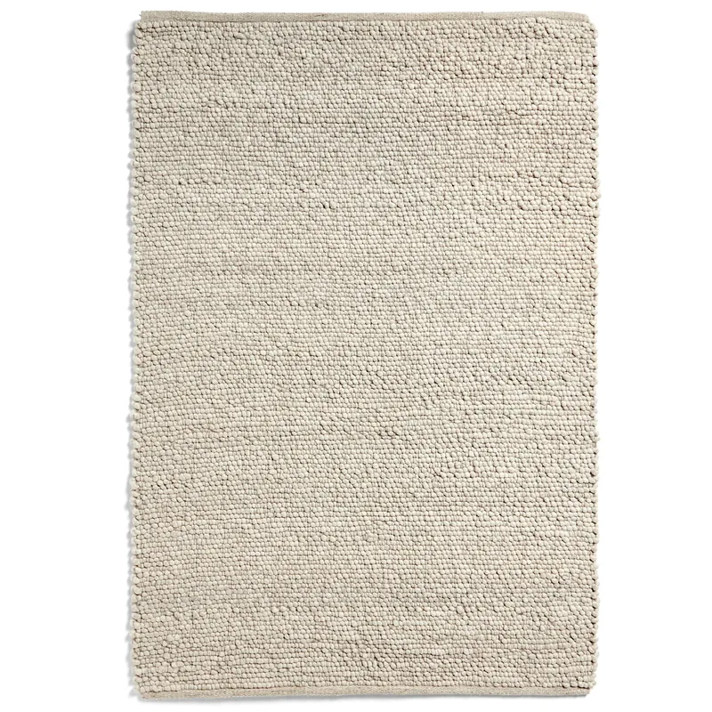 Peas Random Wollteppich 170 x 240cm Soft grey by HAY – product photo