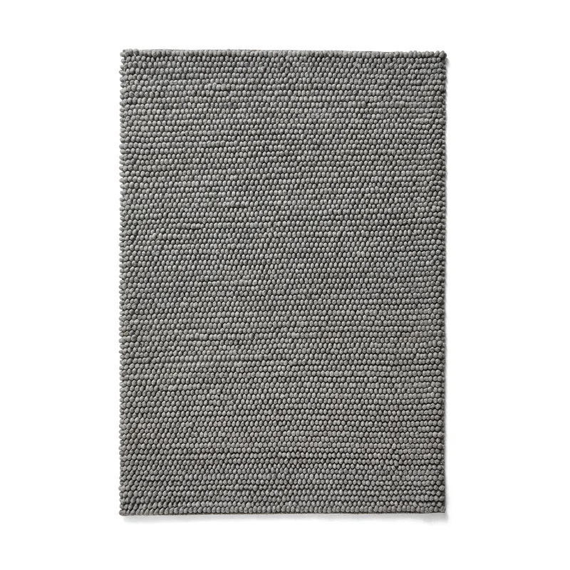 Peas Wollteppich 140 x 200cm Medium grey by HAY – product photo