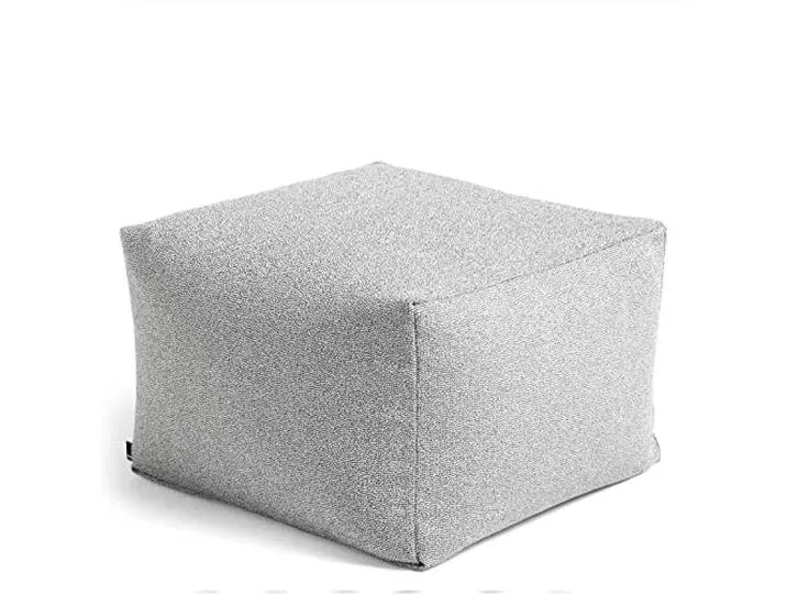 Pouf Baumwolle grau 540828 höhe: 40 cm Tiefe: 59 cm länge: 59 cm från HAY – produktbild