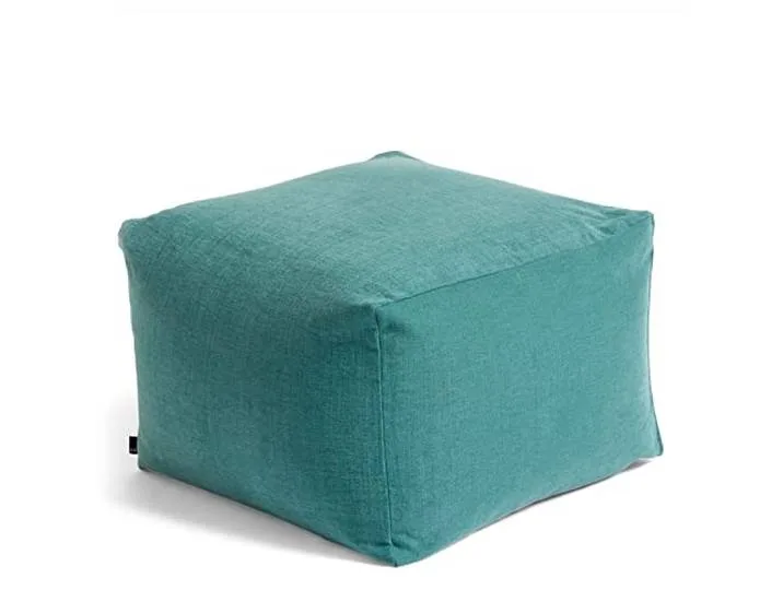 Pouf, Baumwolle, grün, Höhe: 40 cm, Tiefe, Länge: 59 cm, 540821, Höhe: 40 cm, Tiefe: 59 cm, Länge: 59 cm från HAY – produktbild