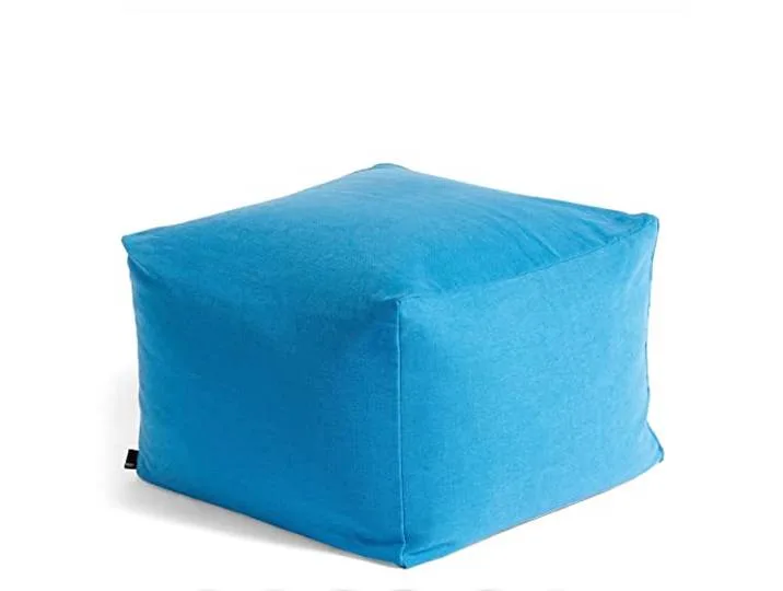 Pouf, Baumwolle, himmelblau, Höhe: 40 cm, Tiefe, Länge: 59 cm, 540825, Höhe: 40 cm, Tiefe: 59 cm, Länge: 59 cm från HAY – produktbild