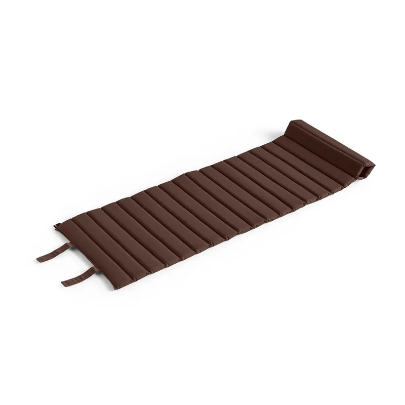 Quilted Sitzkissen für Crate Lounge-Stuhl Iron red by HAY – product photo