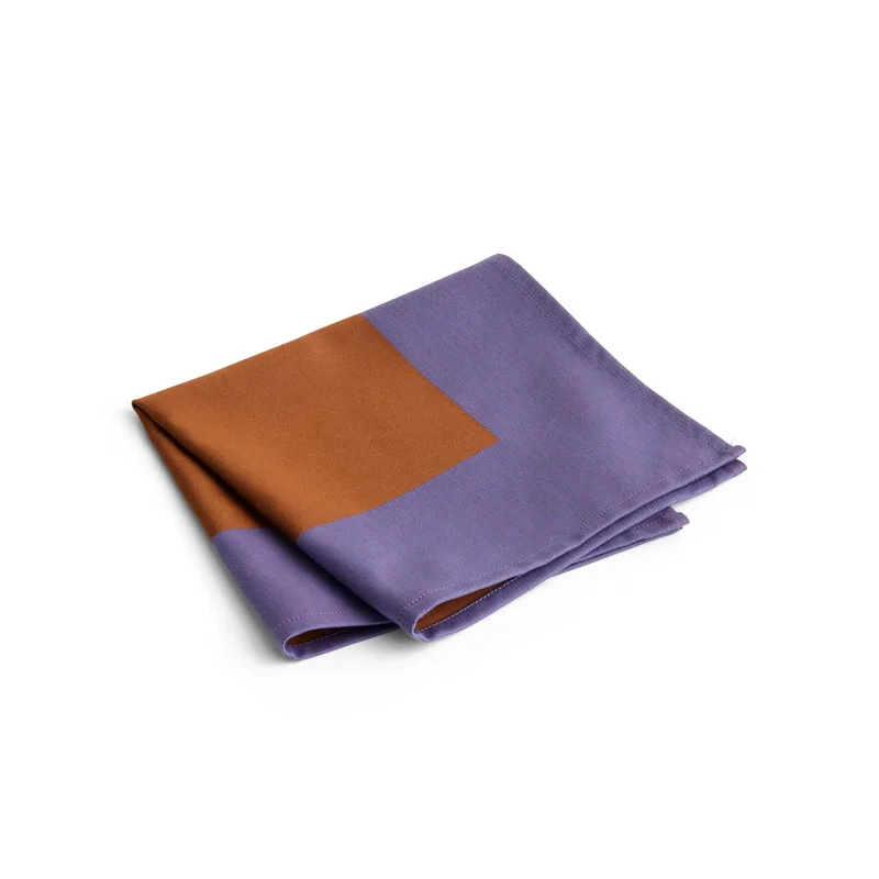 Rahmen Stoffserviette 40x40 cm Purple by HAY – product photo