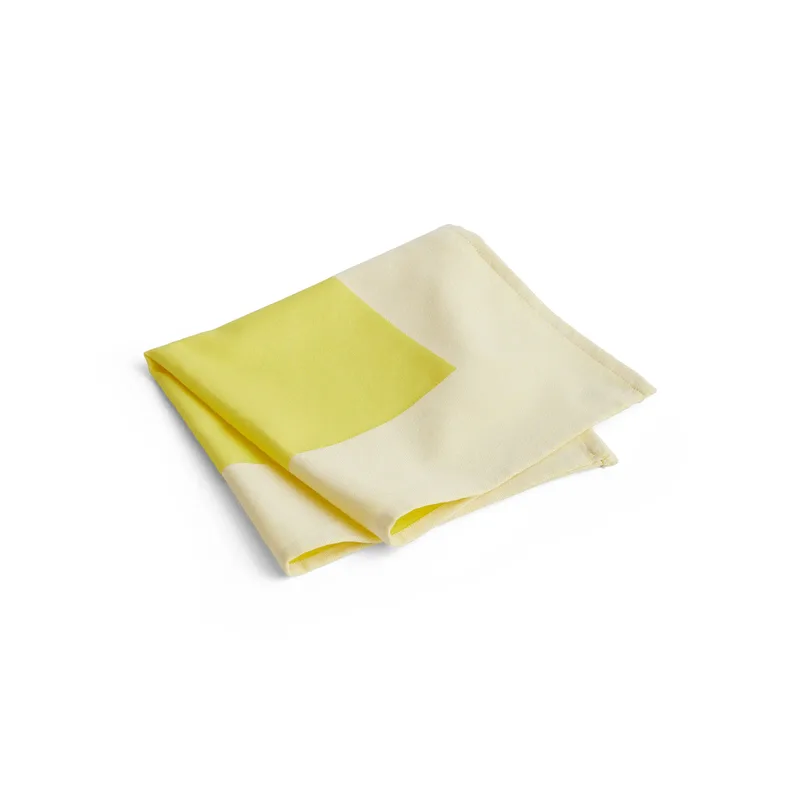 Rahmen Stoffserviette 40x40 cm Yellow från HAY – produktbild