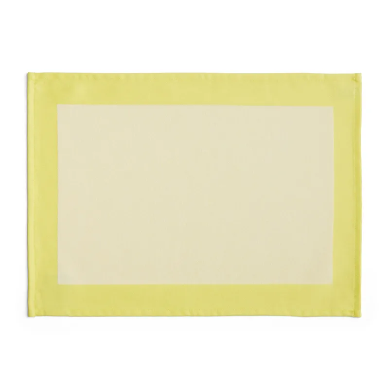 Ram Tischset 31x43 cm Yellow van HAY – productfoto