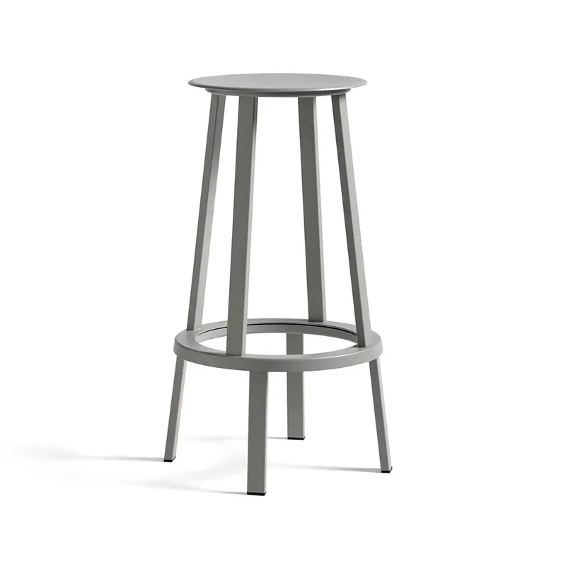 Revolver Barhocker Sky grey, high van HAY – productfoto