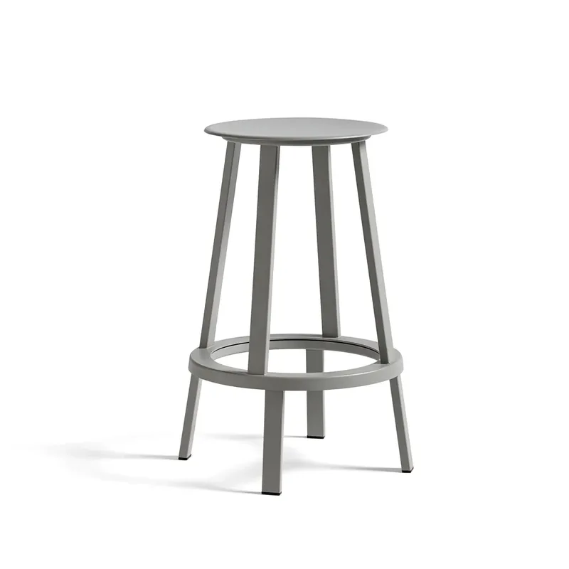 Revolver Barhocker Sky grey, low de HAY – photo du produit