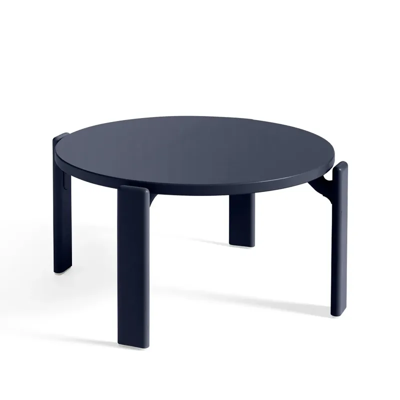 Rey Couchtisch Ø66,5x32 cm Deep blue von HAY – Produktfoto