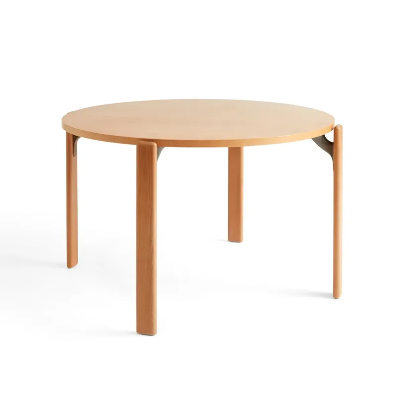 Rey Esstisch Ø128 cm golden by HAY – product photo