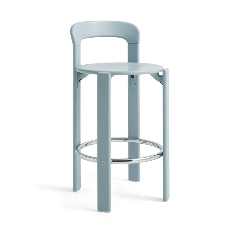 Rey Low Barhocker lackiert 65 cm Slate blue de HAY – photo du produit