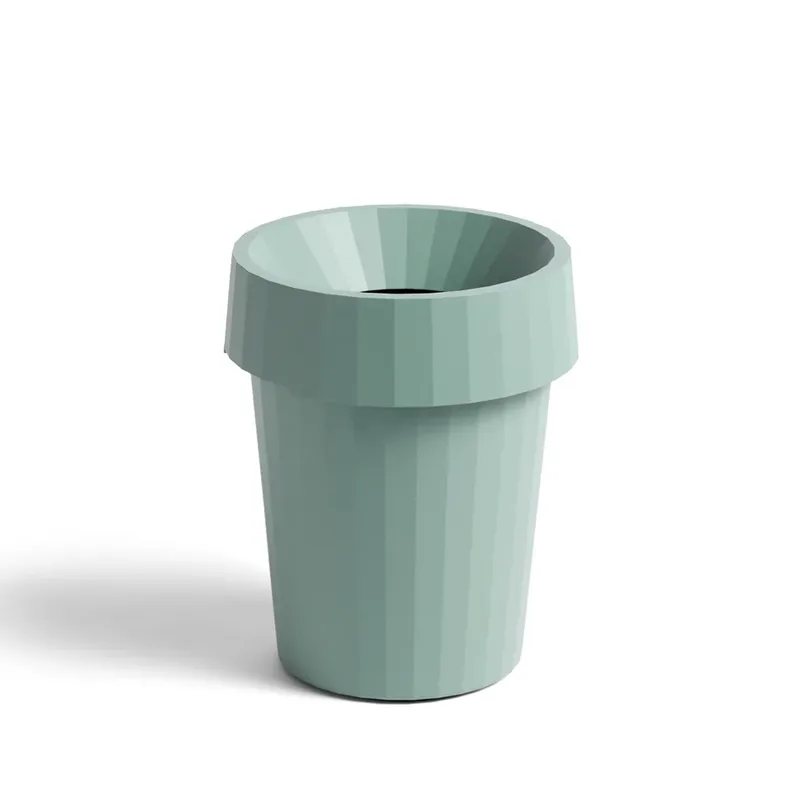 Shade Papierkorb Dusty green, 14 l by HAY – product photo