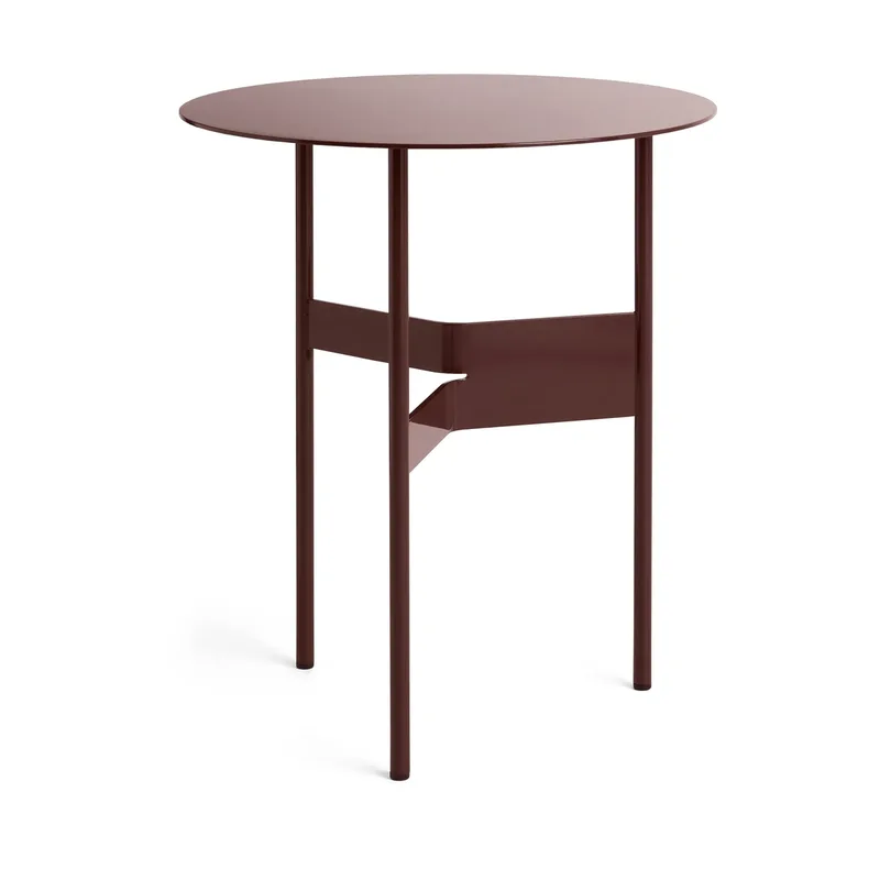 Shim coffee table Beistelltisch Ø45 cm Bordeaux by HAY – product photo