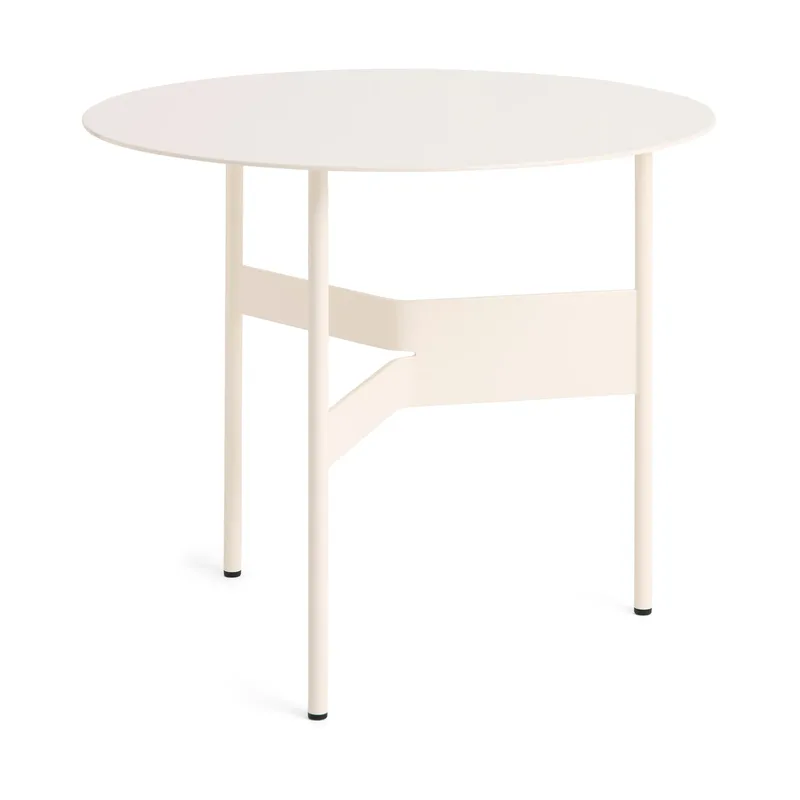 Shim coffee table Beistelltisch Ø54 cm Eggshell by HAY – product photo