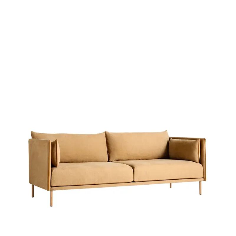 Silhouette 3-Sitzer Sofa Cognac-geölte Eichenbeine by HAY – product photo