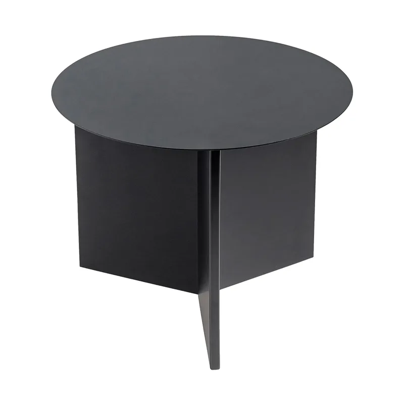 Slit Couchtisch Ø45 cm Black by HAY – product photo