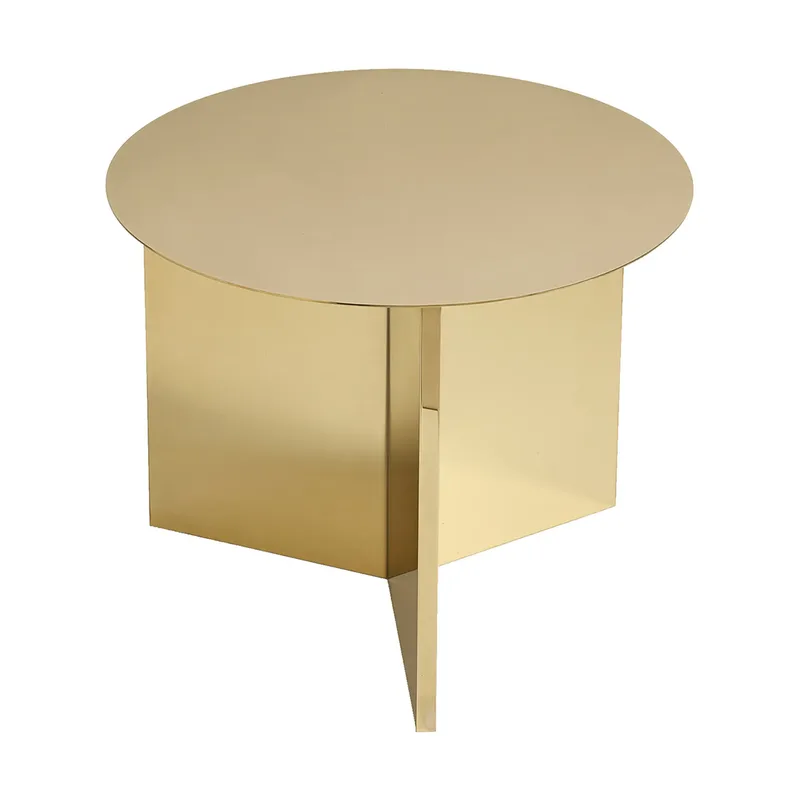 Slit Couchtisch Ø45 cm Brass by HAY – product photo