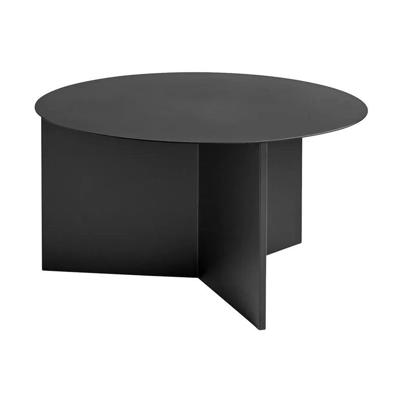 Slit Couchtisch Ø65 cm Black by HAY – product photo
