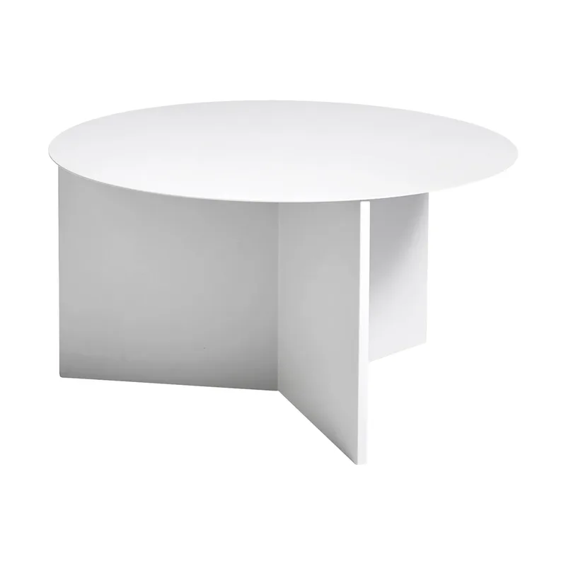 Slit Couchtisch Ø65 cm White by HAY – product photo