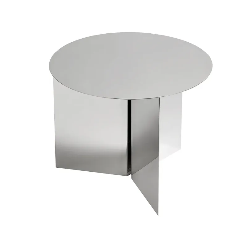 Slit Couchtisch Polished stainless steel by HAY – product photo