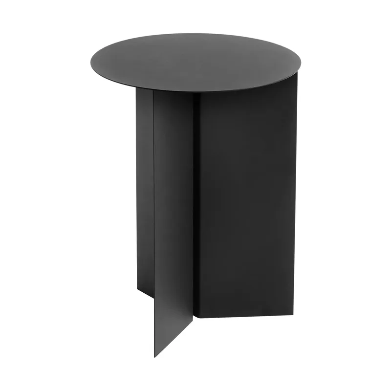 Slit high Beistelltisch Ø35 cm Black by HAY – product photo