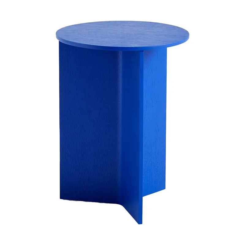 Slit high Beistelltisch Ø35 cm Vivid blue by HAY – product photo