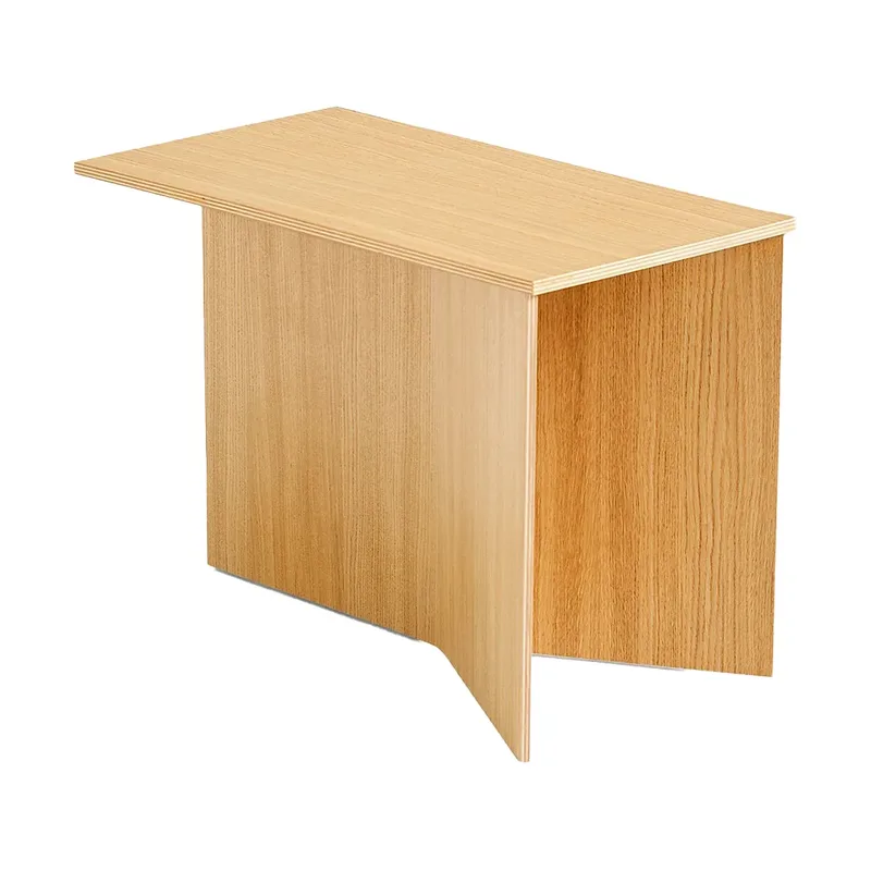 Slit Oblong Beistelltisch 27,5x49 cm Lacquered oak från HAY – produktbild