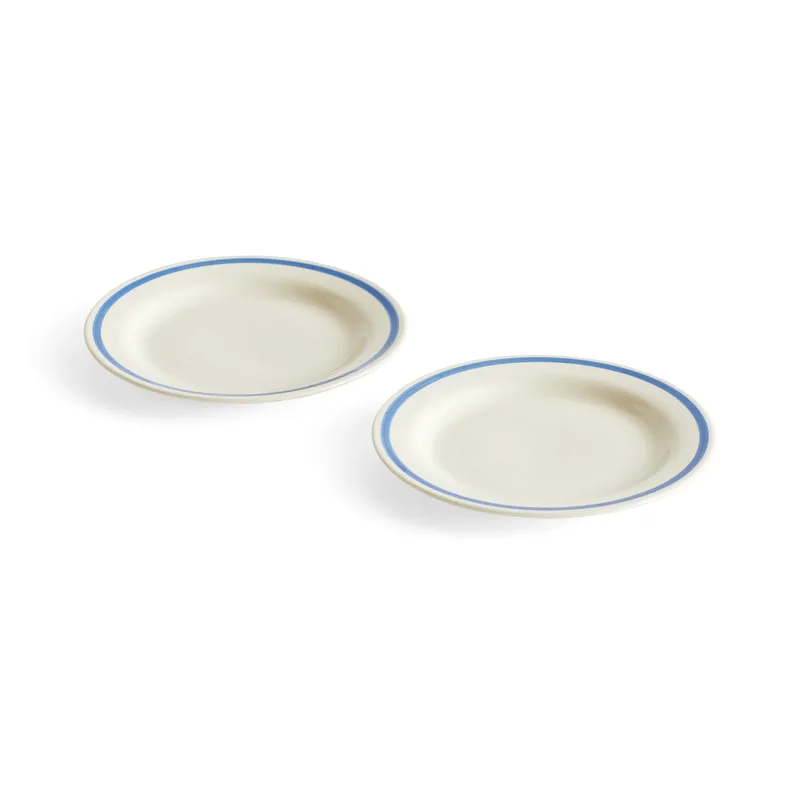 Sobremesa Teller Ø18,5cm 2er Pack Blue by HAY – product photo