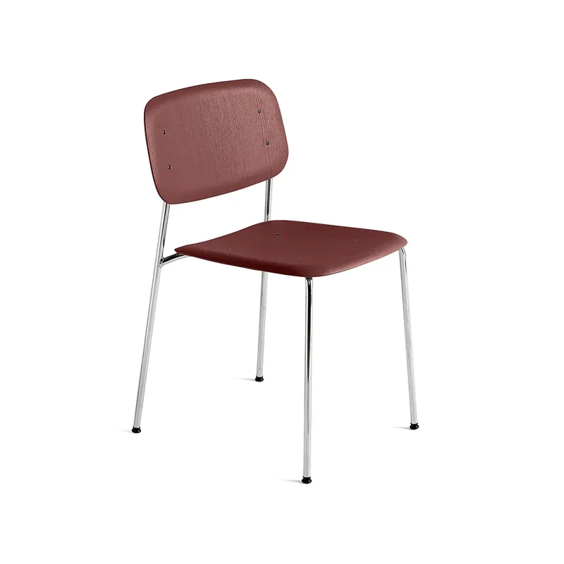 Soft Edge 40 Stuhl Fall red-Chromgestell by HAY – product photo