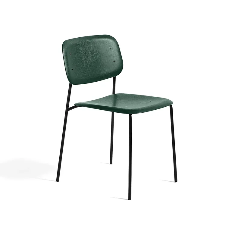 Soft Edge 40 Stuhl Hunter, schwarzes Stahlgestell by HAY – product photo