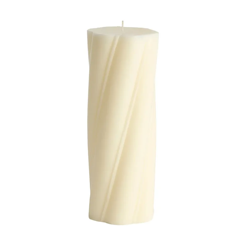 Soft Serve Candle Blockkerze Ivory, Ø9,5x24,5 cm från HAY – produktbild