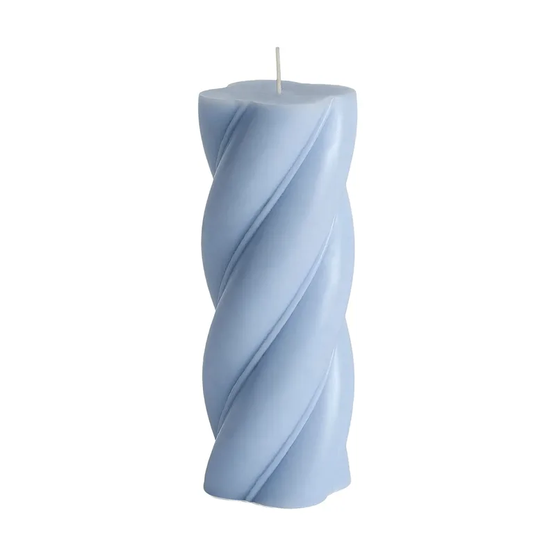 Soft Serve Candle Blockkerze Light blue, Ø7,8x19,5 cm från HAY – produktbild