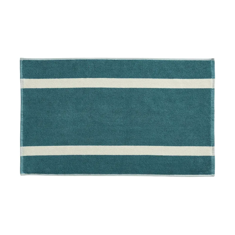 Stripe Badematte Petrol blue, 50x80 cm van HAY – productfoto