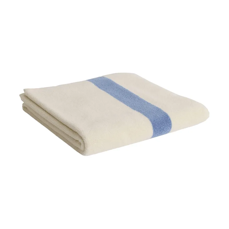 Stripe Handtuch Dusty blue, 70x140 cm by HAY – product photo