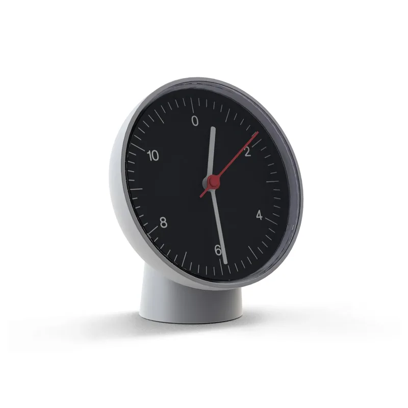 Table Clock Wand/Tischuhr Black​ by HAY – product photo