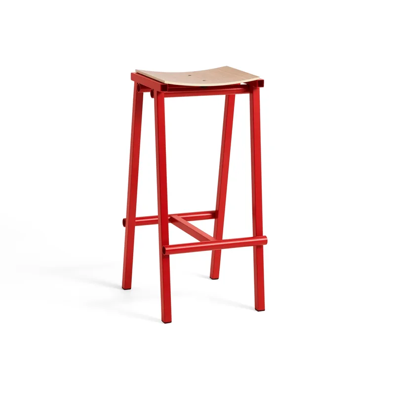 Taburete 8 High Barhocker 75 cm Signal red van HAY – productfoto