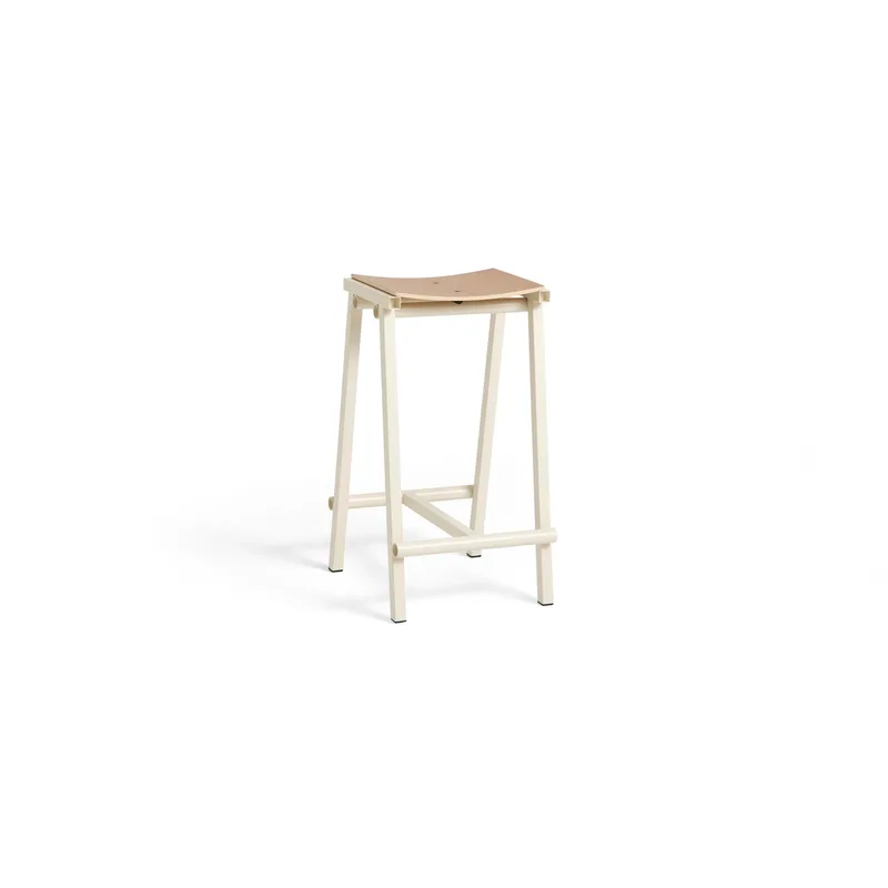 Taburete 8 Low Barhocker 65 cm Eggshell by HAY – product photo