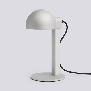 tafellamp Posto, zilver/grijs, hoogte 28 cm, E14, aluminium by HAY in Silver, Grey – product photo 3 of 5