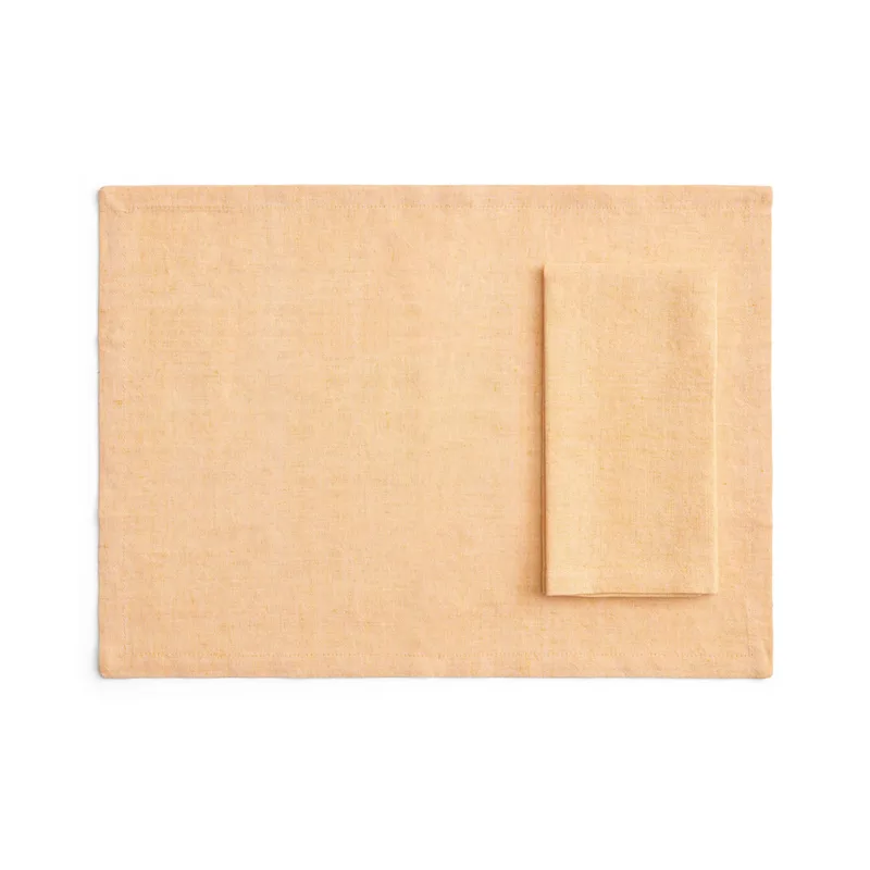 Tavolo Tischset/Serviette 4er-Pack Soft orange van HAY – productfoto