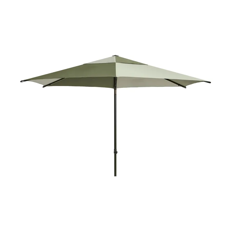 Terrazza Hexagon Sonnenschirm Green-dark green van HAY – productfoto