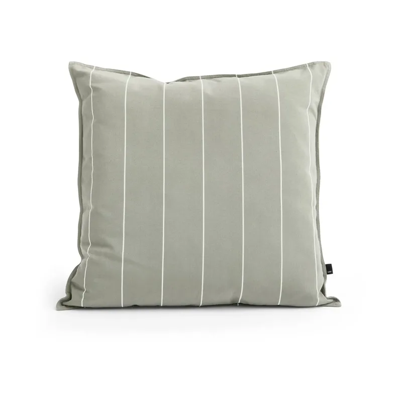 Terrazza Kissen Grey narrow stripe, 60x60 cm van HAY – productfoto