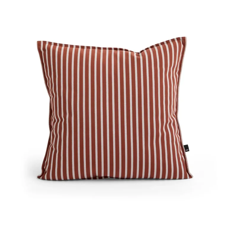 Terrazza Kissen Terracotta bold stripe, 50x50 cm van HAY – productfoto