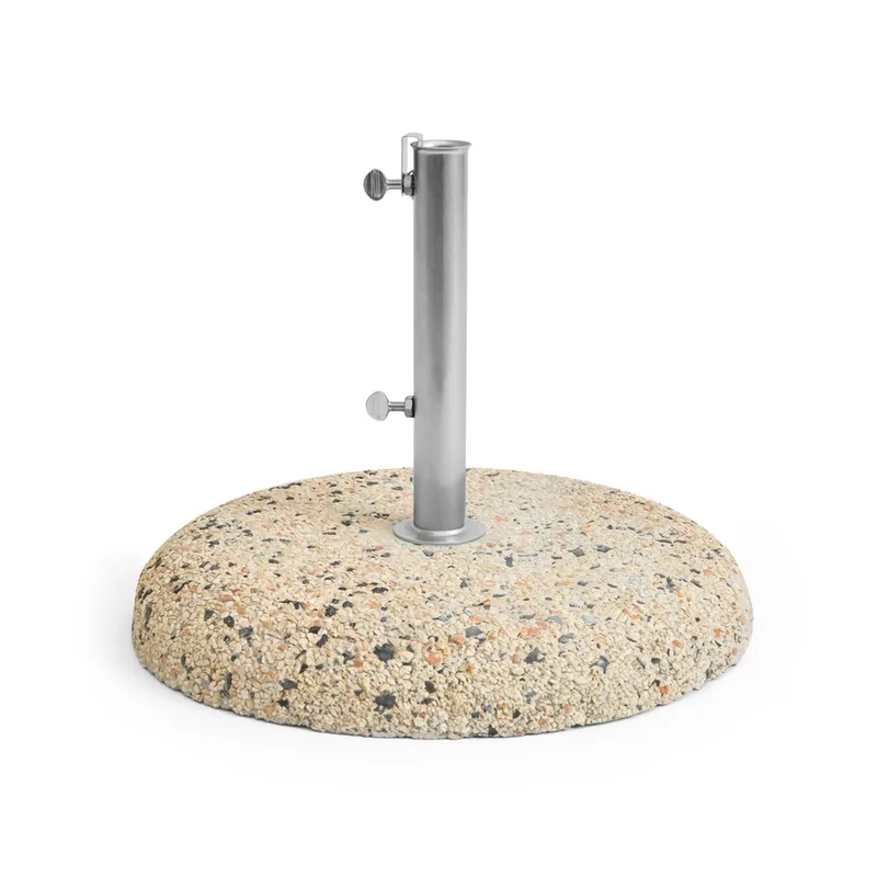 Terrazza Sonnenschirmständer Concrete stone, 35 kg von HAY – Produktfoto