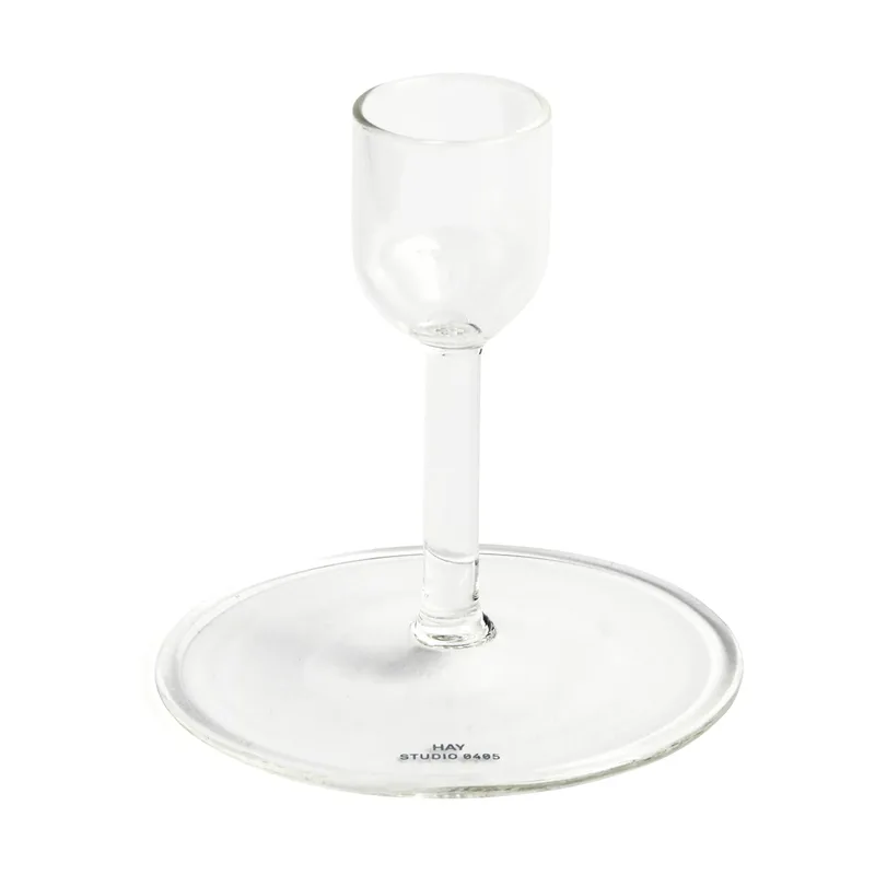 Tiny Kerzenhalter straight Clear by HAY – product photo