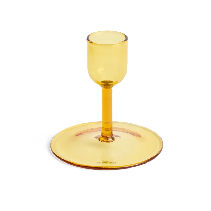 Tiny Kerzenhalter straight Yellow by HAY – product photo