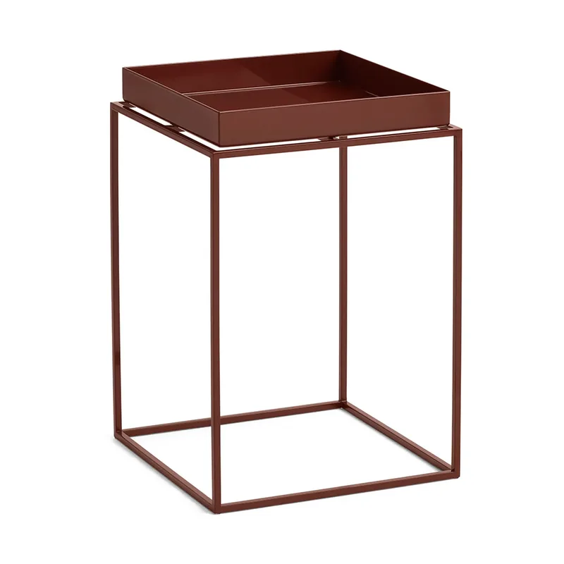 Tray Table mittelhoher Beistelltisch Schokolade, 30x30x44 cm från HAY – produktbild
