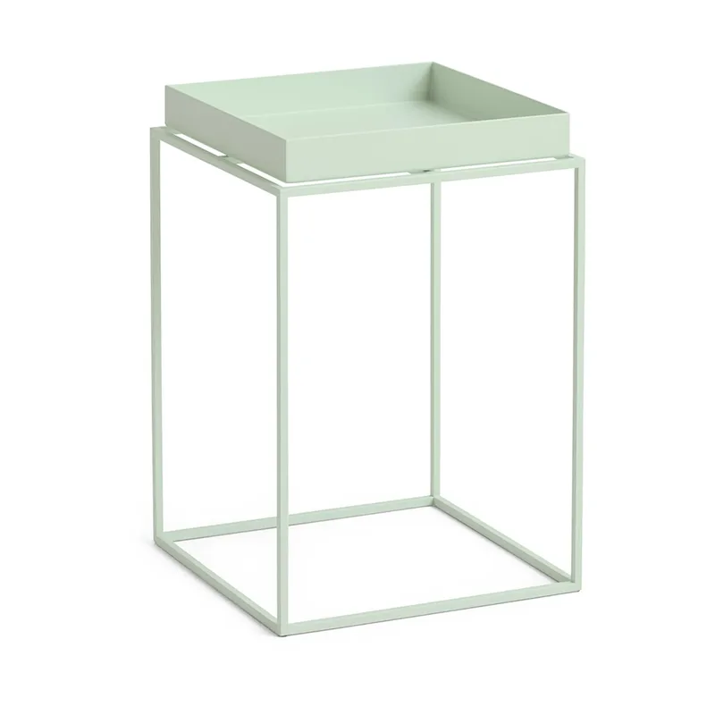 Tray Table mittelhoher Beistelltisch Soft Mint, 30x30x44 cm by HAY – product photo